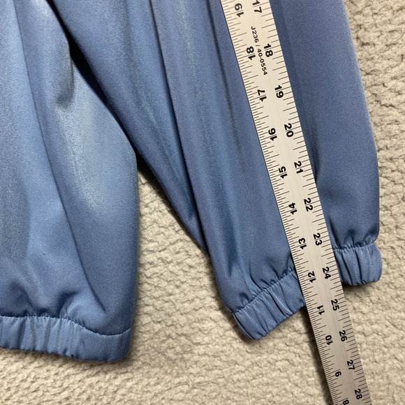 Alfred Dunner Jacket Women 18W Butterfly Embroidered Blue Button Up Grandma - Picture 4 of 10